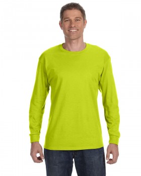 Safety Green Adult Long Sleeve T