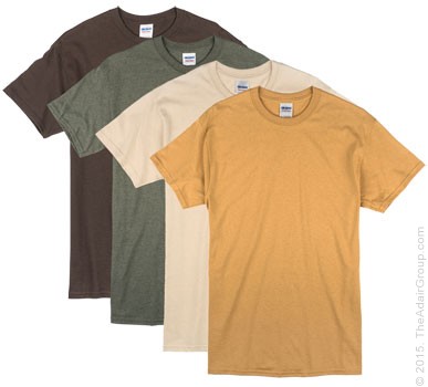 Earth Tones Adult T-Shirt