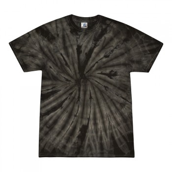 Black Cyclone Adult Tie Dye T-Shirt