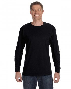 Black Adult Long Sleeve T