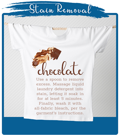 Chocolate Stain Removal