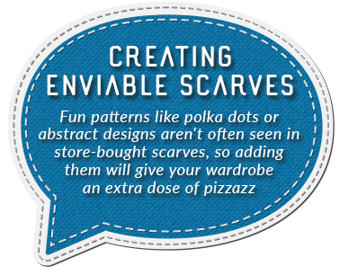 creating enviable scarves quote