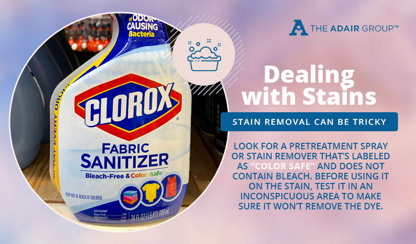 Dealing with Stains