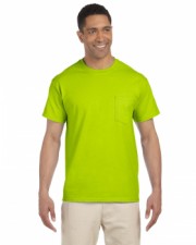 Safety Green | Adult Pocket T-Shirt
