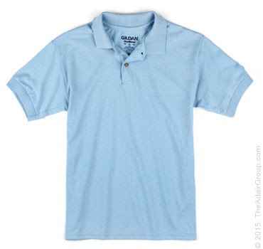 Light Blue Kids Polo Shirt