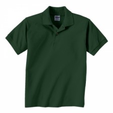 Forest Green Kids Polo Shirt