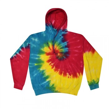 Tie Dye Hooded Shirt