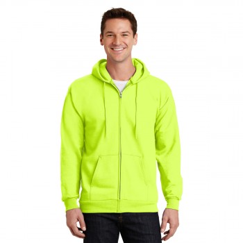 Safety Green|Adult Zipper Hood