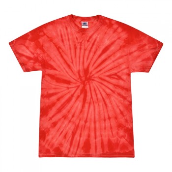 Red Spider Adult Tie Dye T-Shirt