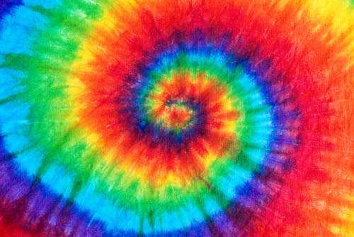 swirl tie dye pattern